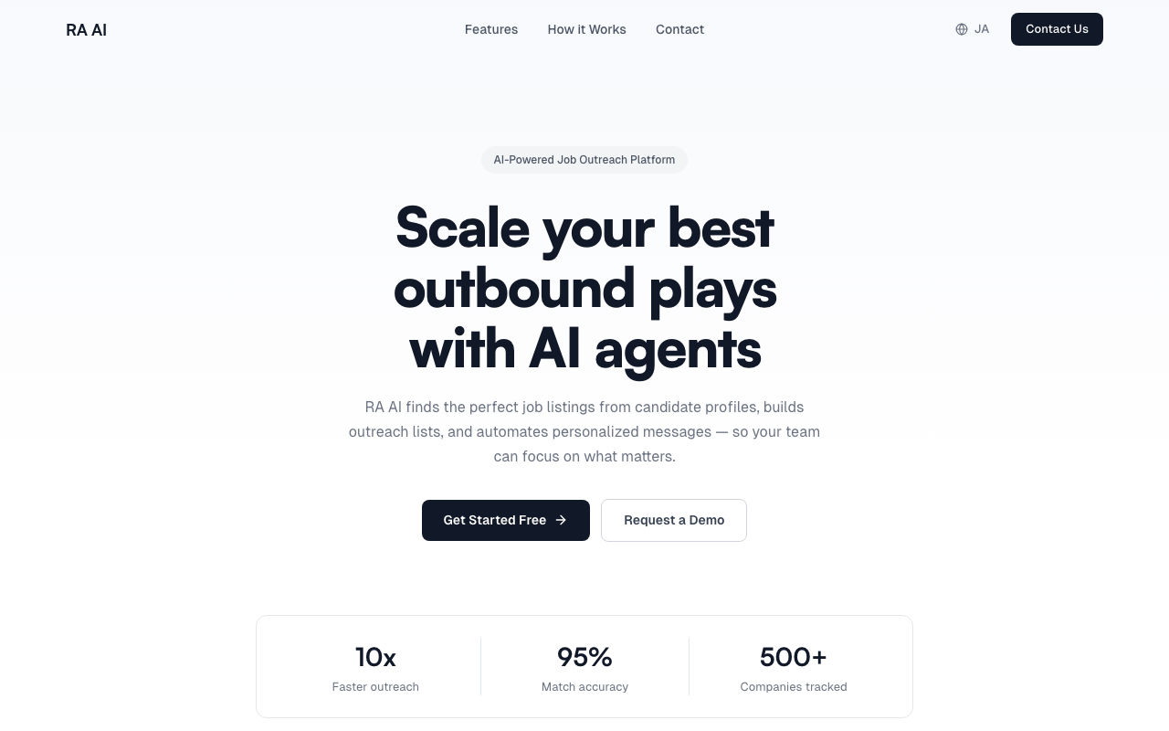 AI SaaS for Recruiting Agencies